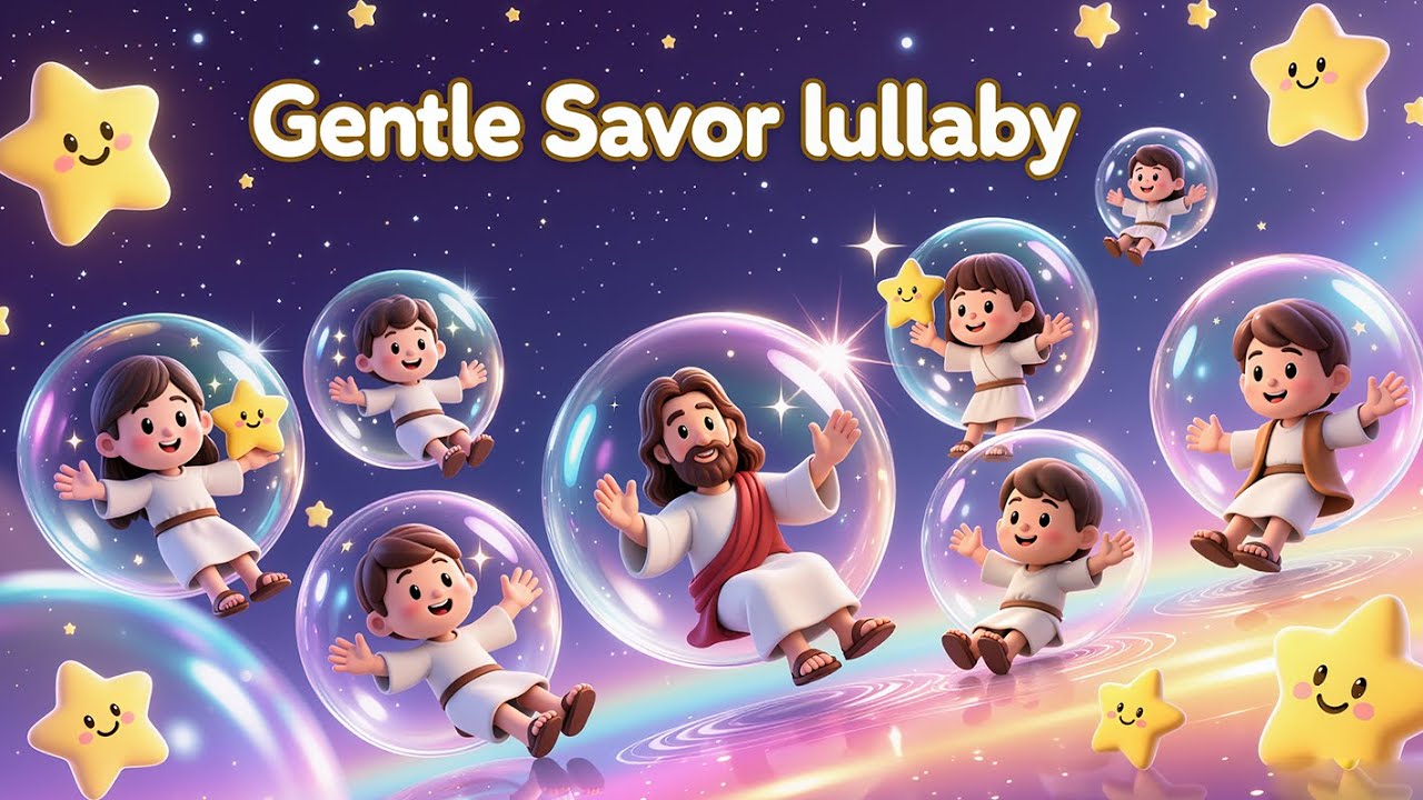Jesus Calms My Night: Lullabies for Peaceful Dreams | Sleepy Bible Melodies for Calm and Cozy Nights