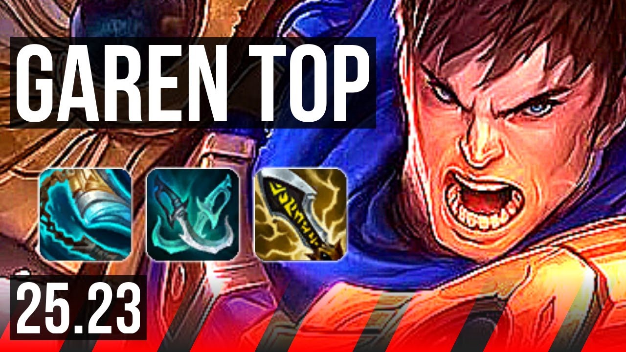 GAREN vs DARIUS (TOP) | 12/1/6 | EUW Master | 25.23