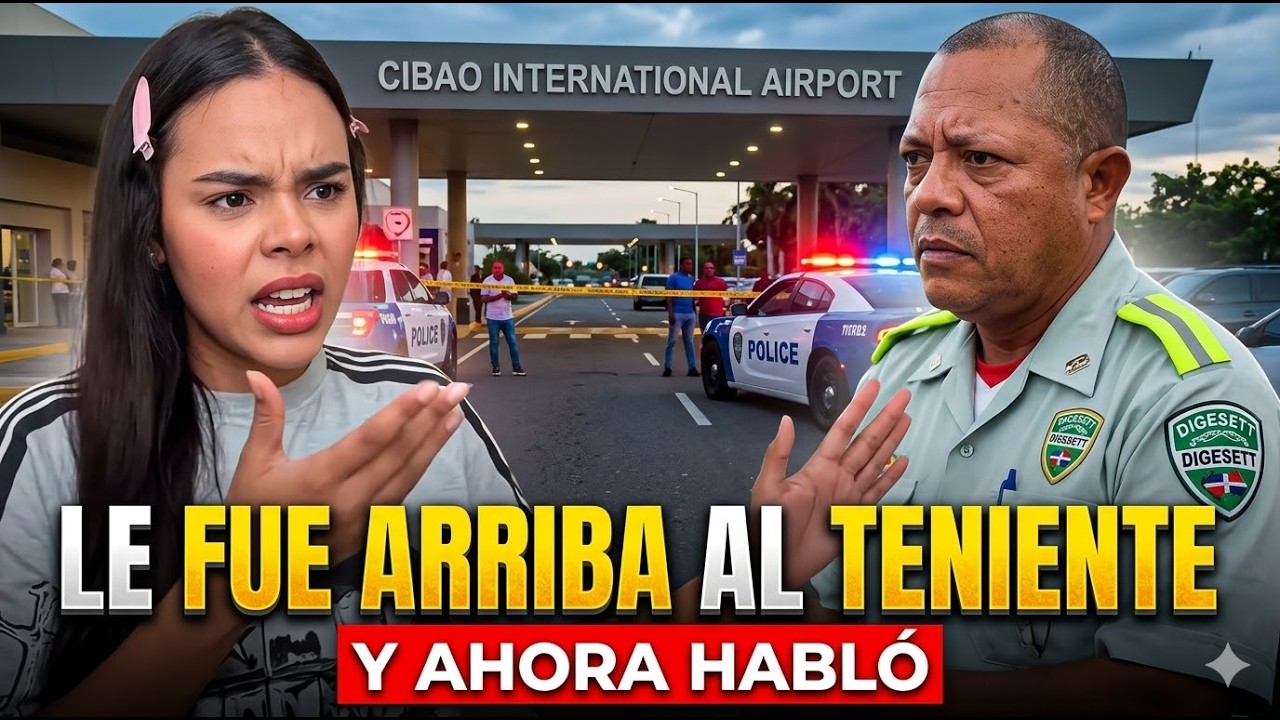 Rompe el silencio tras agredir al teniente en el aeropuerto