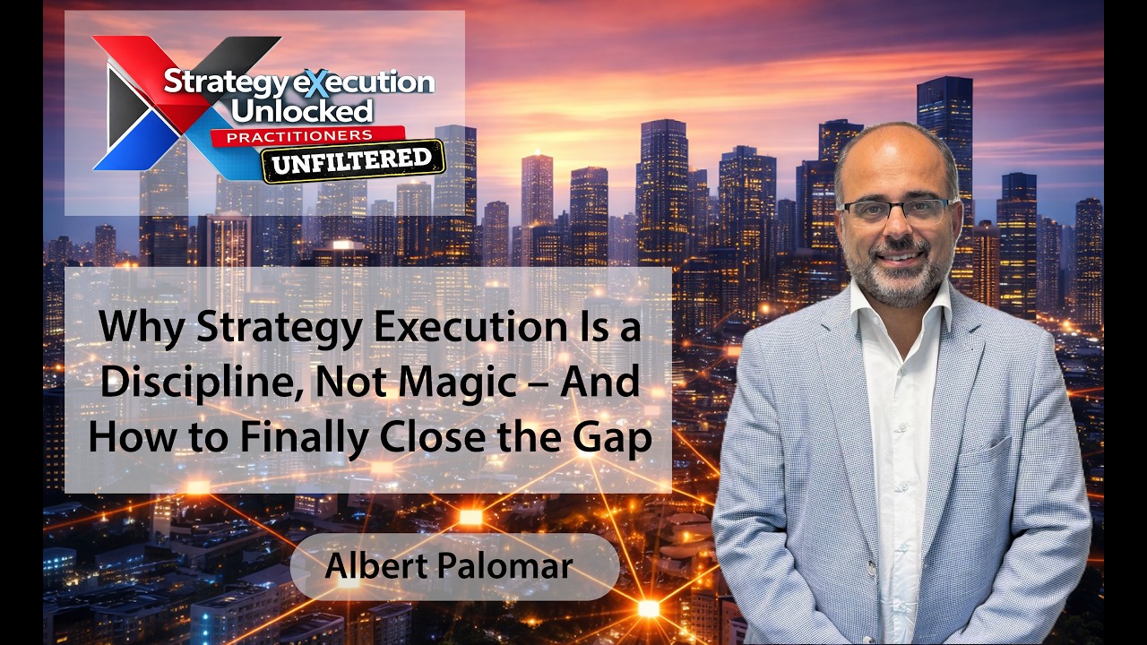 Why Strategy Execution Is a Discipline, Not Magic &ndash; And How to Finally Close the Gap