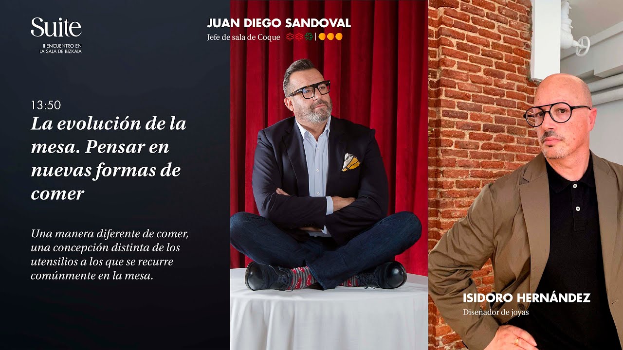 La evolución de la mesa. Pensar en nuevas formas de comer - Suite Bizkaia 2025