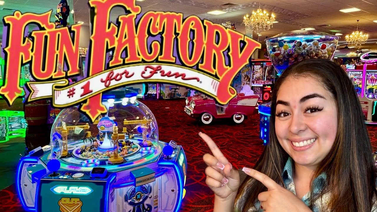 BRAND NEW ARCADE ALERT! - FUN FACTORY ORLANDO, FLORIDA