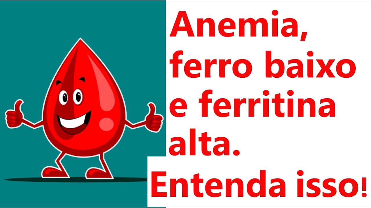 🩸 ANEMIA, FERRO BAIXO E FERRITINA ALTA. ENTENDA ISSO! - Parte 1.