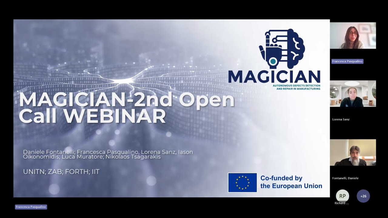 MAGICIAN 2nd Open Call Webinar video
