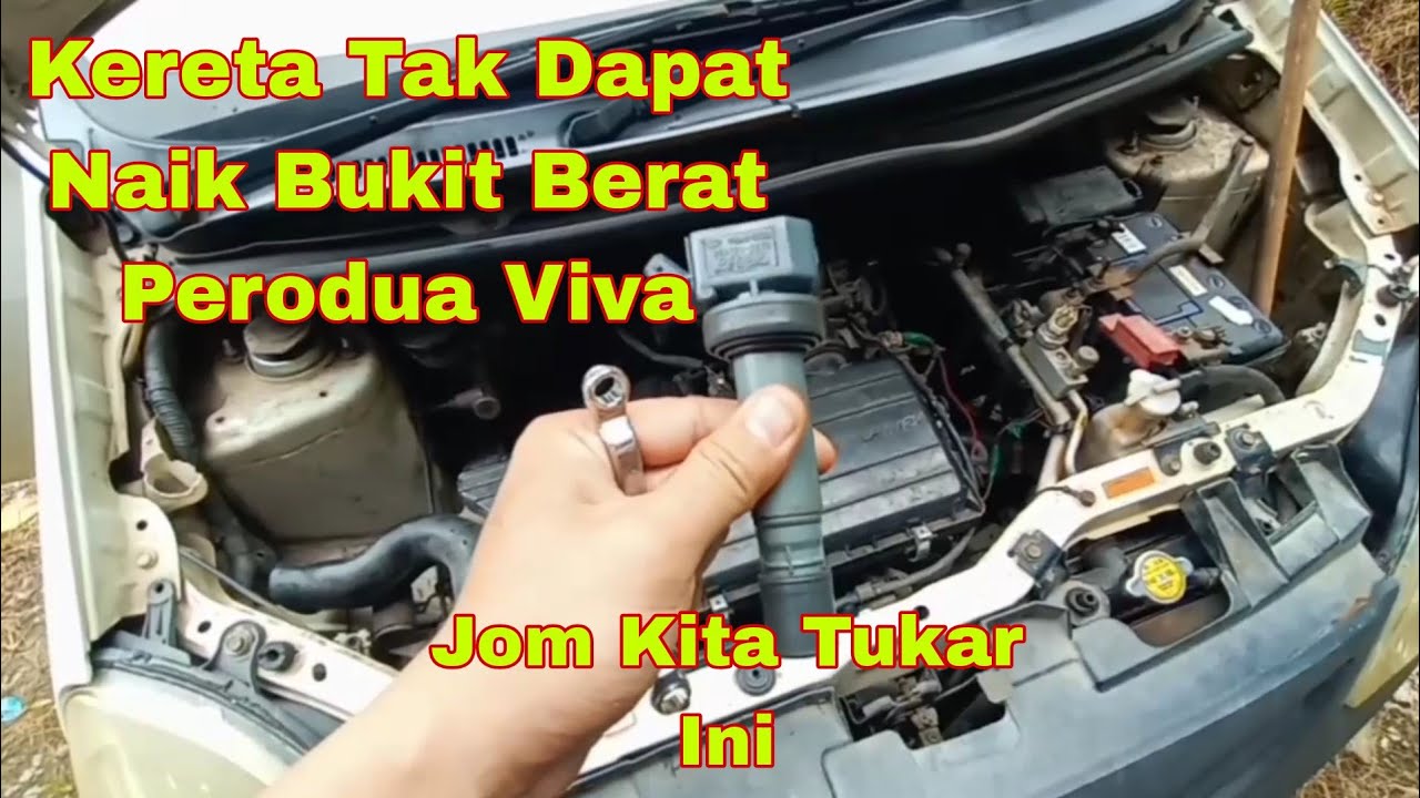 perodua Viva Berat Naik Bukit Jom Tukar Ini #peroduaviva #viva #coilsparkplugviva