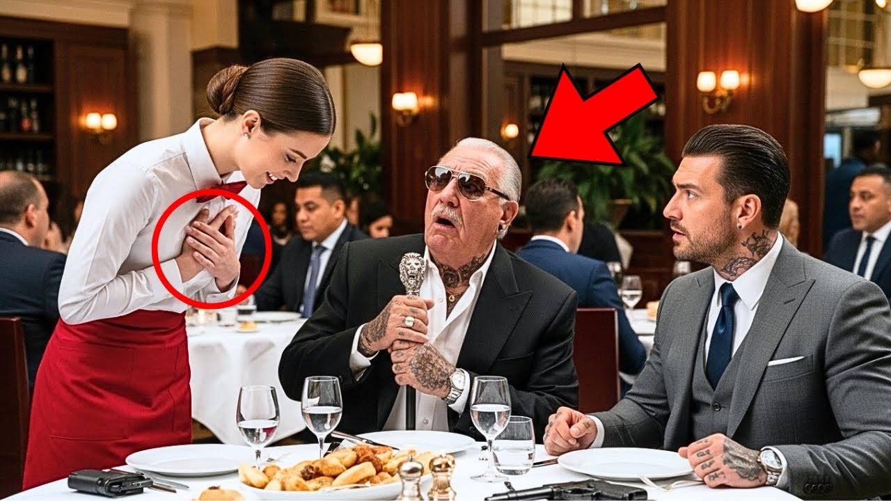 Shy Waitress Greeted Mafia Boss's Sicilian Dad—Her Sicilian Dialect Greeting Had Every Guest Frozen.
