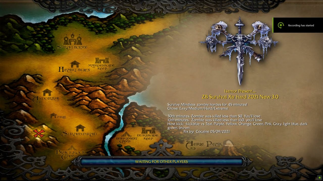 ZB Survival Extreme hard 2021 All New 3.0 | XÂY KIỂU ĐÓ VẪN ĂN HÀNH | Warcraft III