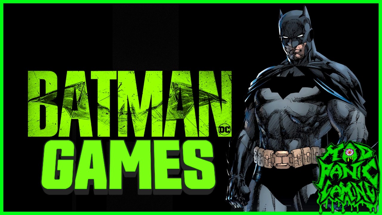 The BEST and WORST Batman Games - Mad Panic Gaming