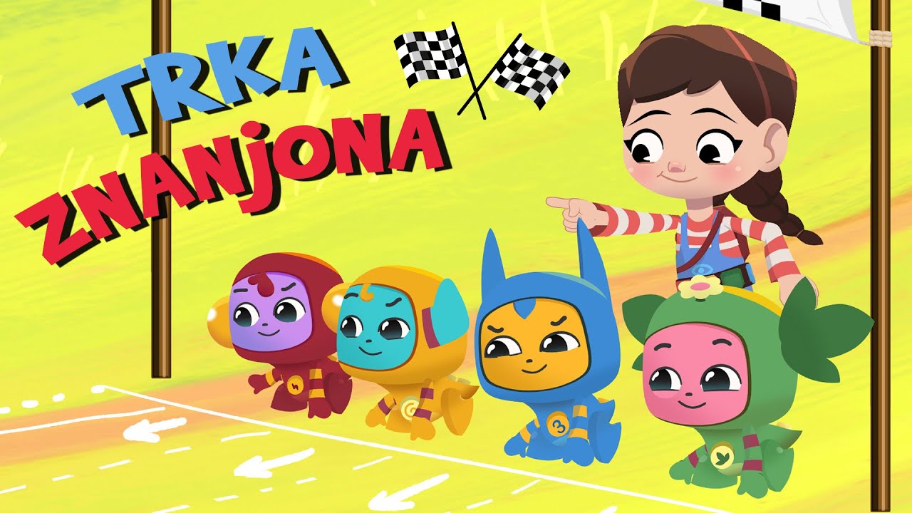 Trka ZNANjONA, Crtani filmovi i pesme za decu, Teslini Znanjoni