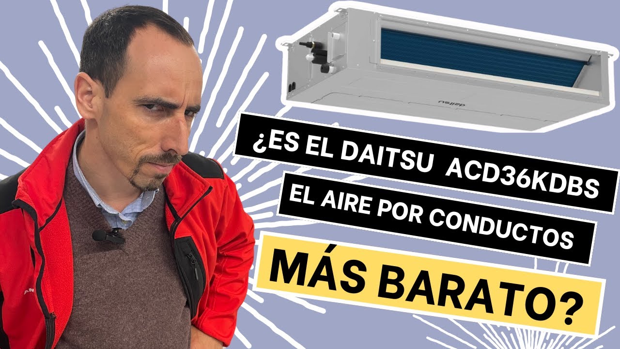 Aire Acondicionado por Conductos Daitsu Atlas II ACD36KDBS – Características y Opinión