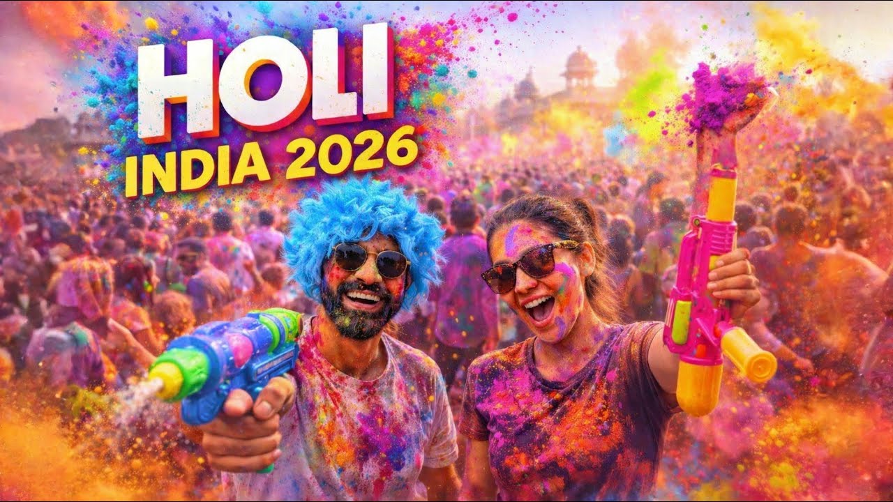 Holi 2026 Vlog | Colors, Pichkari & Full Masti