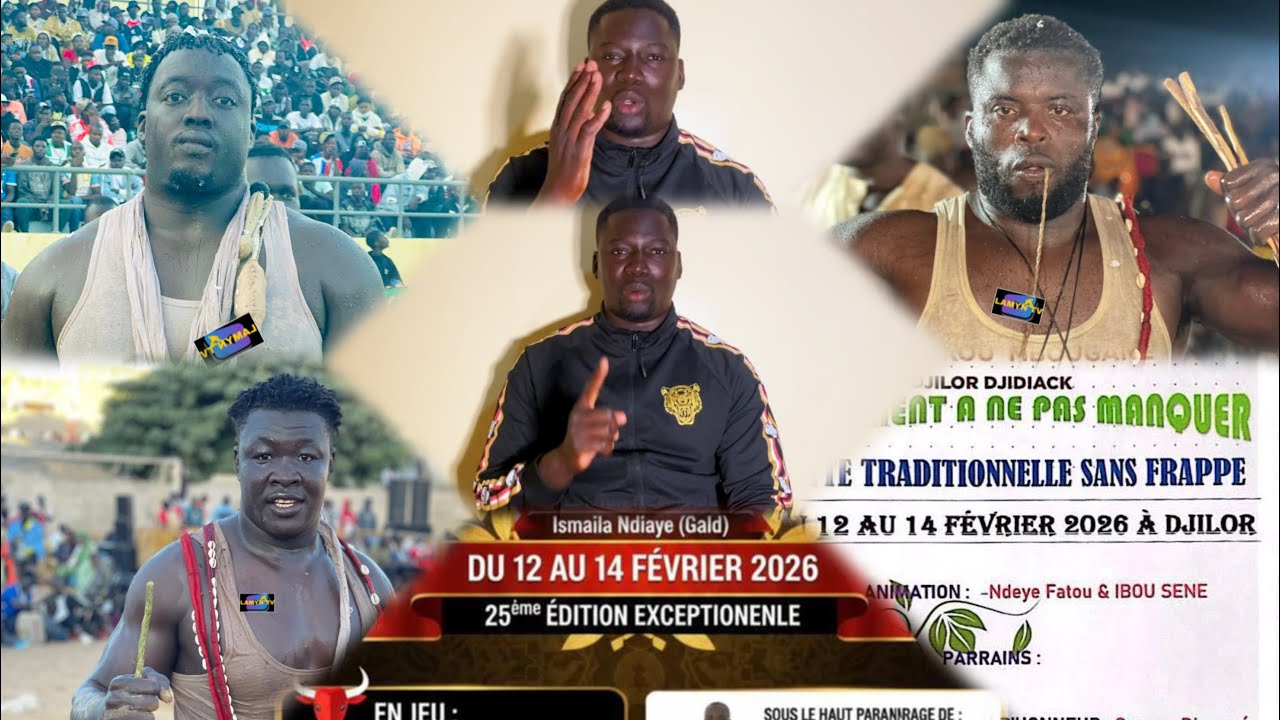 JOURNAL DU MBAPAT, RÉSULTATS et PROGRAMME de le LUTTE SIMPLE, MERCREDI 11 FÉVRIER 2026