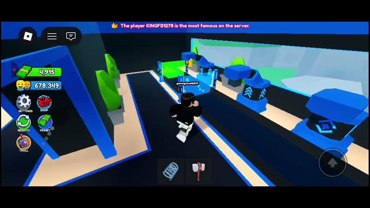 Youtuber tycoon game on roblox | silent gameplay