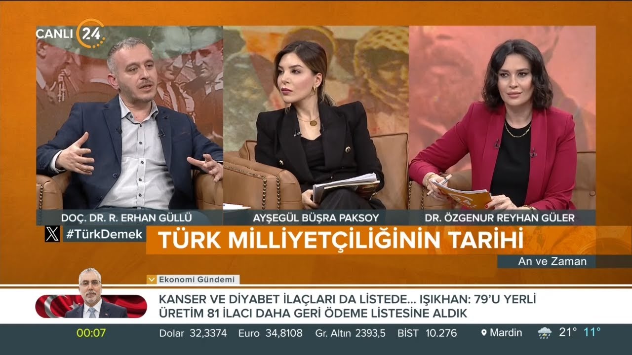 Özgenur Reyhan Güler ile “An ve Zaman” / Türk Milliyetçiliğinin Tarihi  - 04 05 2024