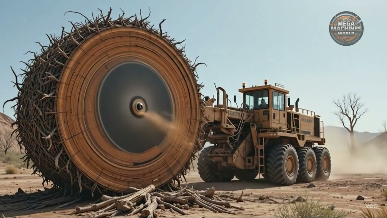 Massive Saw Machines vs Giant Trees – Epic Logging Action