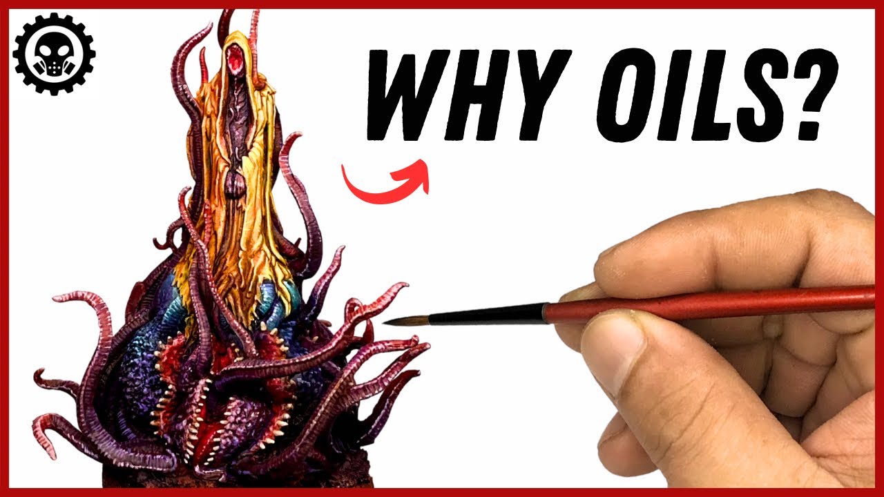 OIL Painting Miniatures | Cthulhu Death May Die Painting