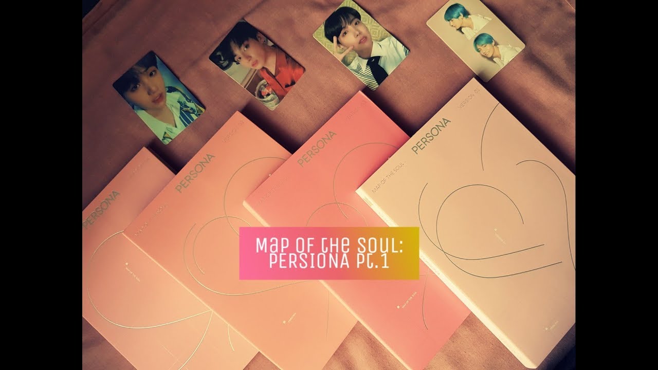 [UNBOXING] BTS - MAP OF THE SOUL: PERSONA Pt.1 Ver 1&2 (ASMR?) [NO TALKING]