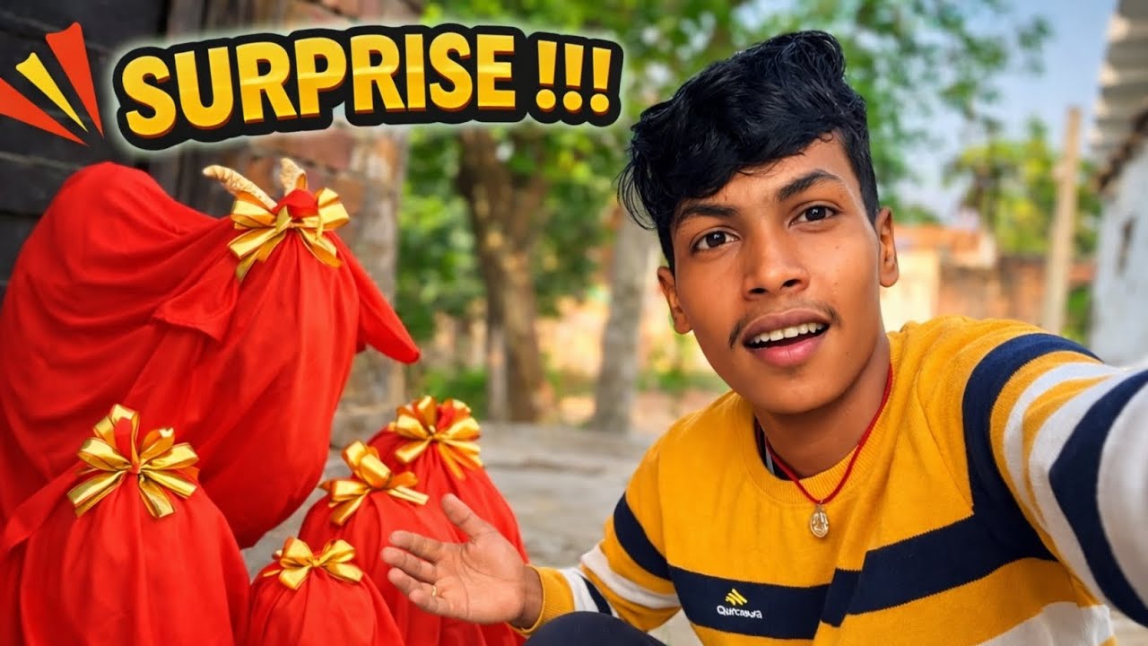 Surprise 🫢😍 @Sandeepmallahvlog 