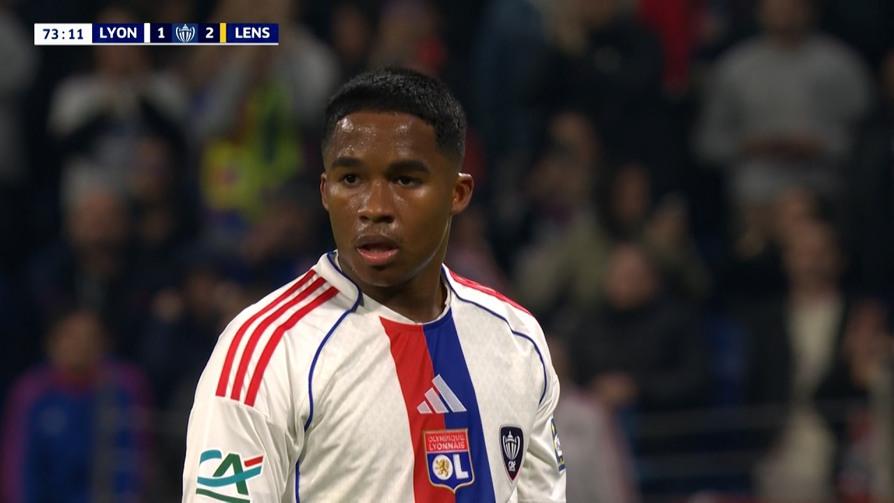 Endrick Tonight with Lyon vs Lens | 1080i HD