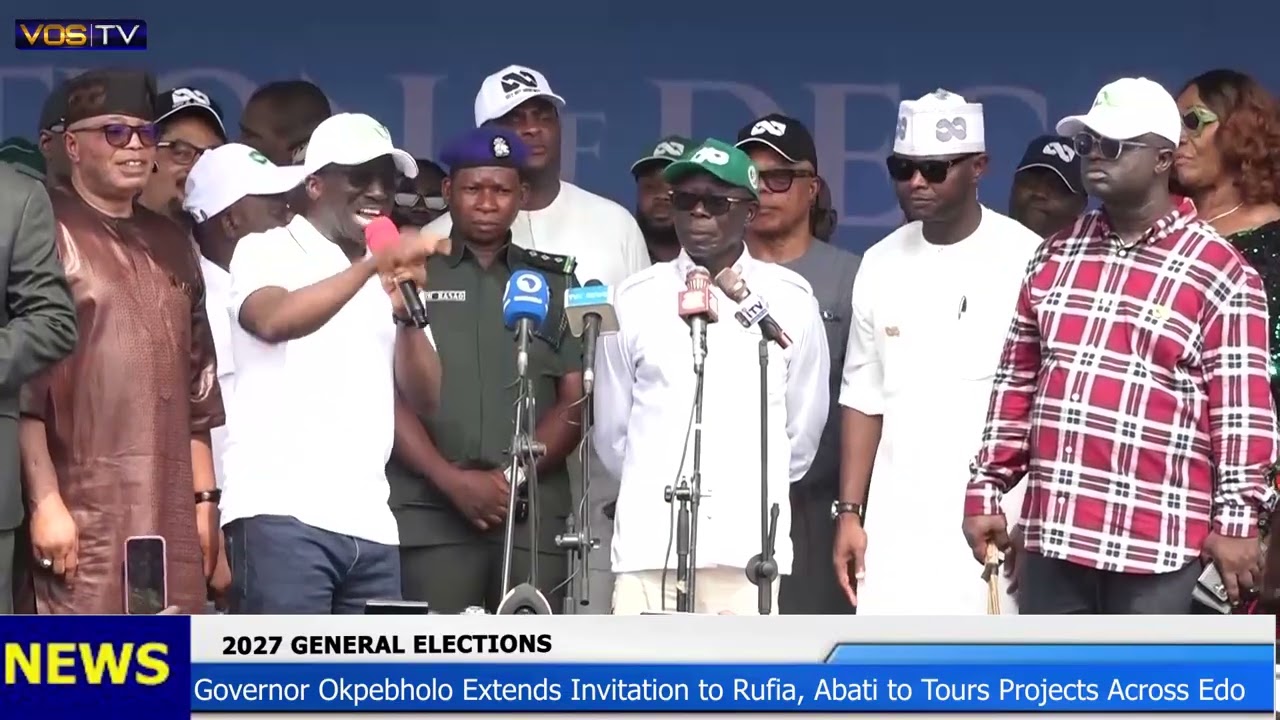 Gov. Okpebholo Extends Invitation to Rufai, Abati  TV to Projects Tours in Edo State. #rufaioseni