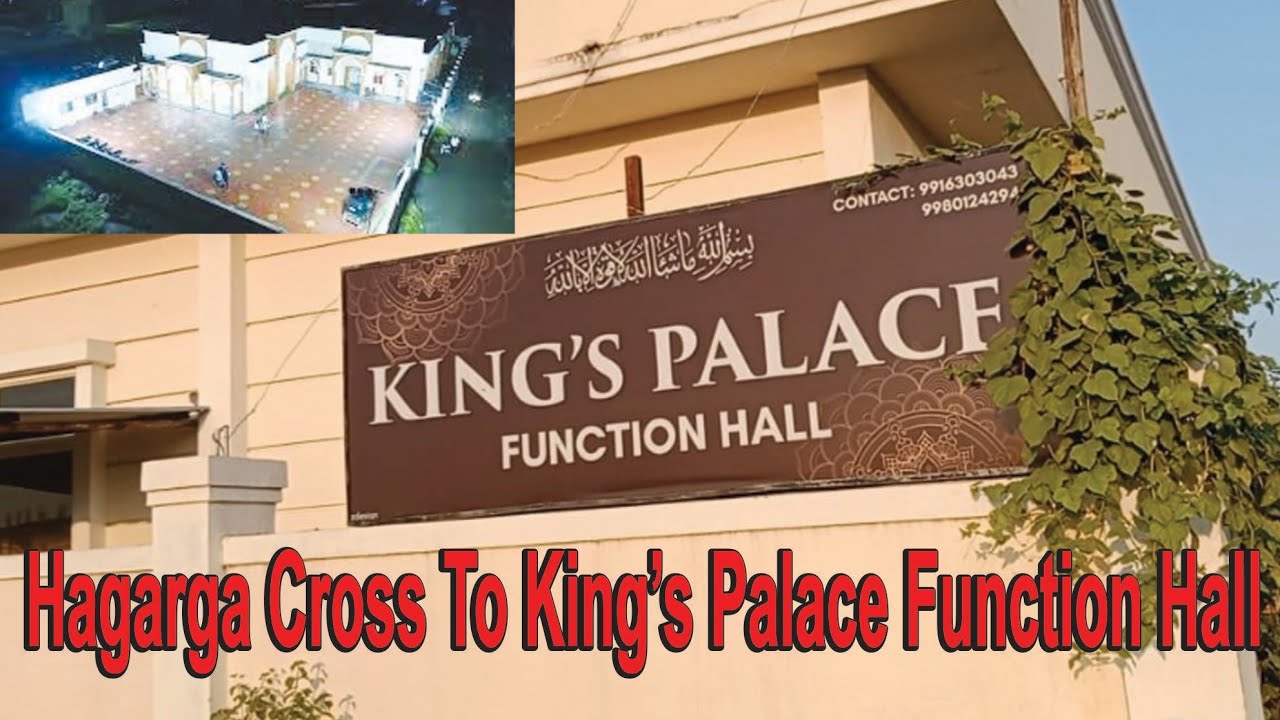 King's Palace function hall from Hagarga cross