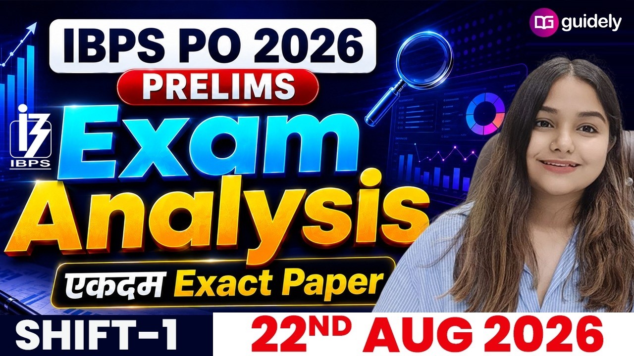 IBPS PO Prelims 2026 Exam Analysis | 22 August Shift 1 | Exact Paper Analysis | Minakshi Ma&rsquo;am