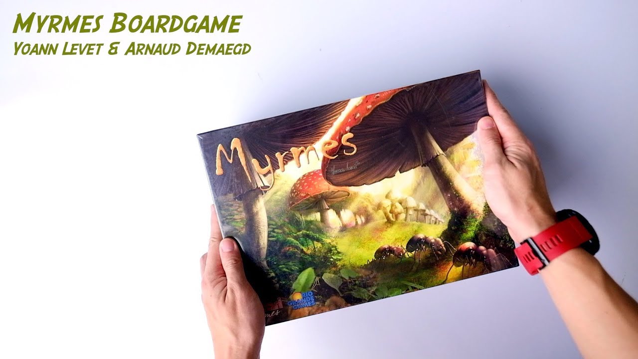 Unboxing Myrmes Boardgame