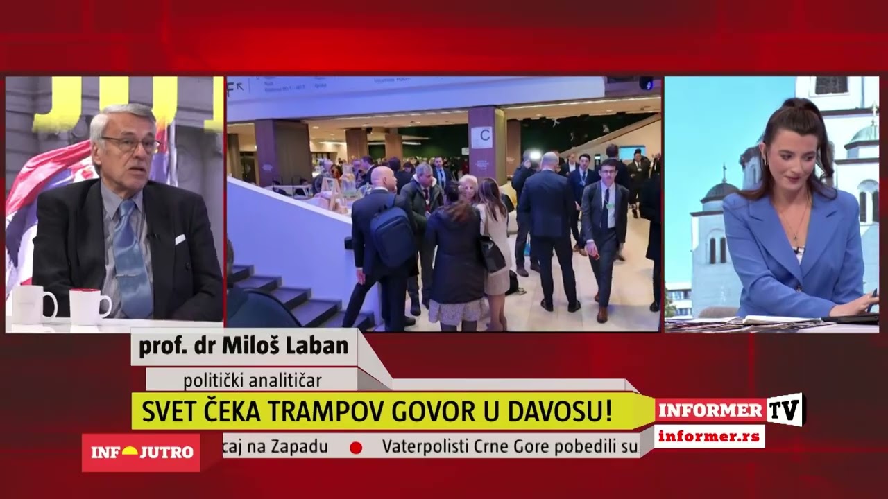 INFO JUTRO - Svet strepi od Trampovog govora