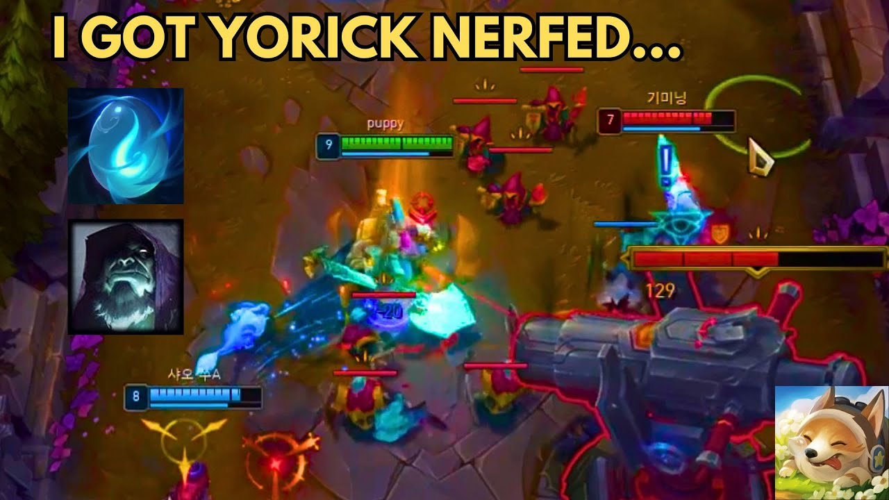 This is Why Yorick is getting Nerfed…