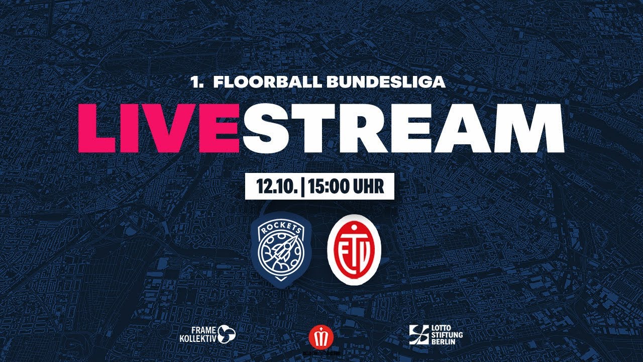 1. Floorball Bundesliga -- Berlin Rockets v. ETV Piranhhas Hamburg 13.10.2025