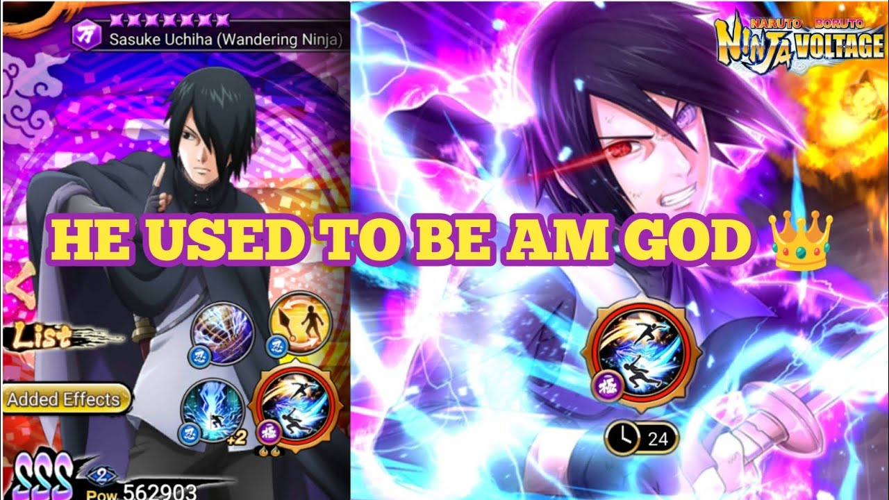 Nxb Nv: Fell Off 👎🏻 Lvl 15 Wn Sasuke Before His Ex R3Kit Solo Attack Mission | Naruto Ninja Voltage