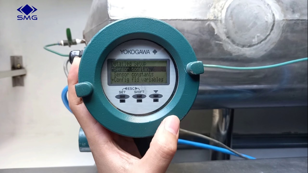 การ RESET TOTAL MASS FLOW YOKOGAWA