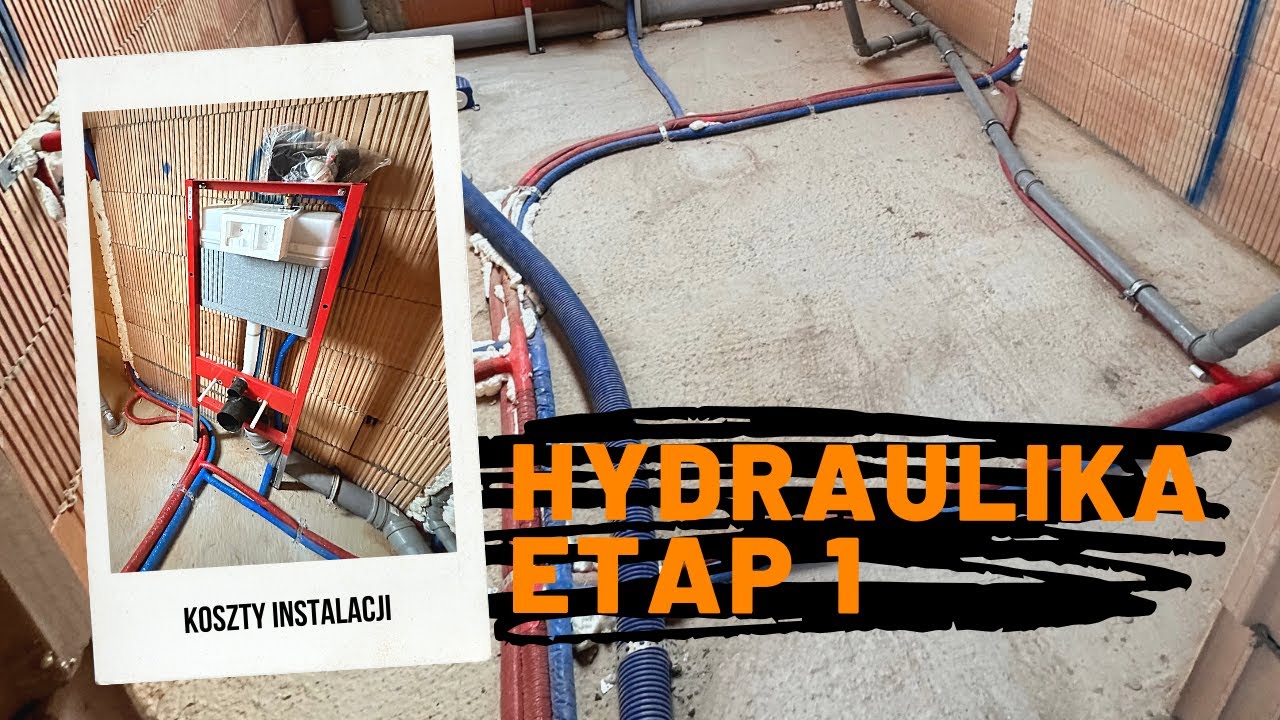 Hydraulika i kanalizacja - pierwszy etap instalacji wod-kan
