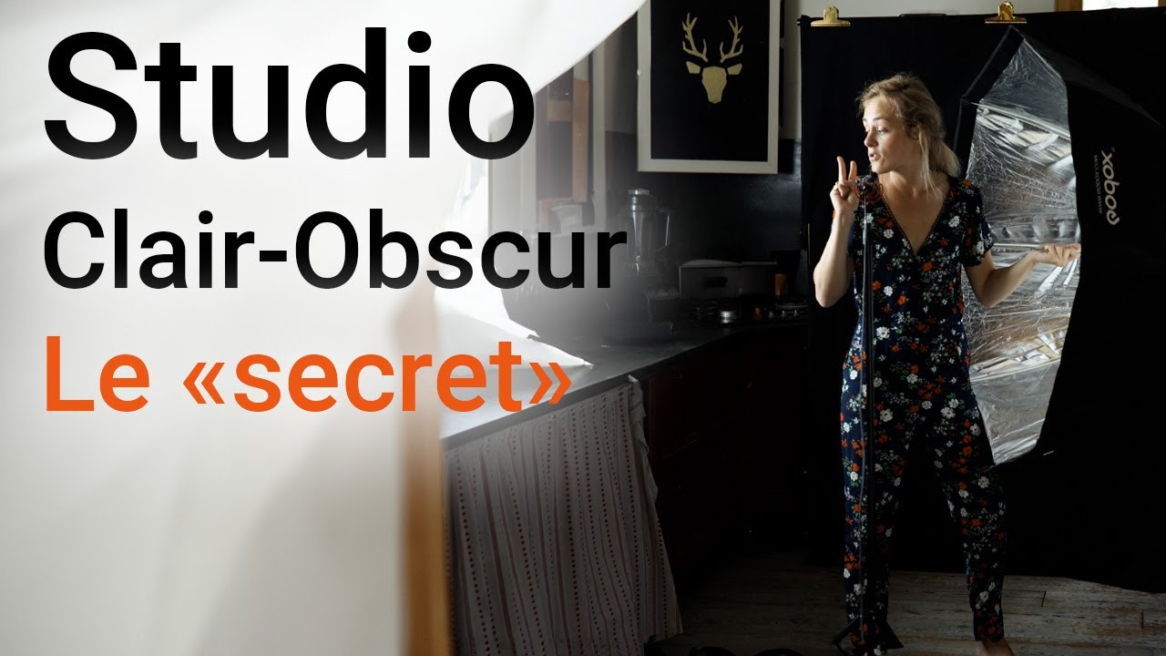 📸 STUDIO clair-obscur avec un MINI budget ! 💲