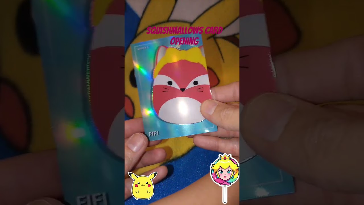 Squishmallows Card Opening #squishmallows #cardopenings #cardcollecting #cute #kawaii