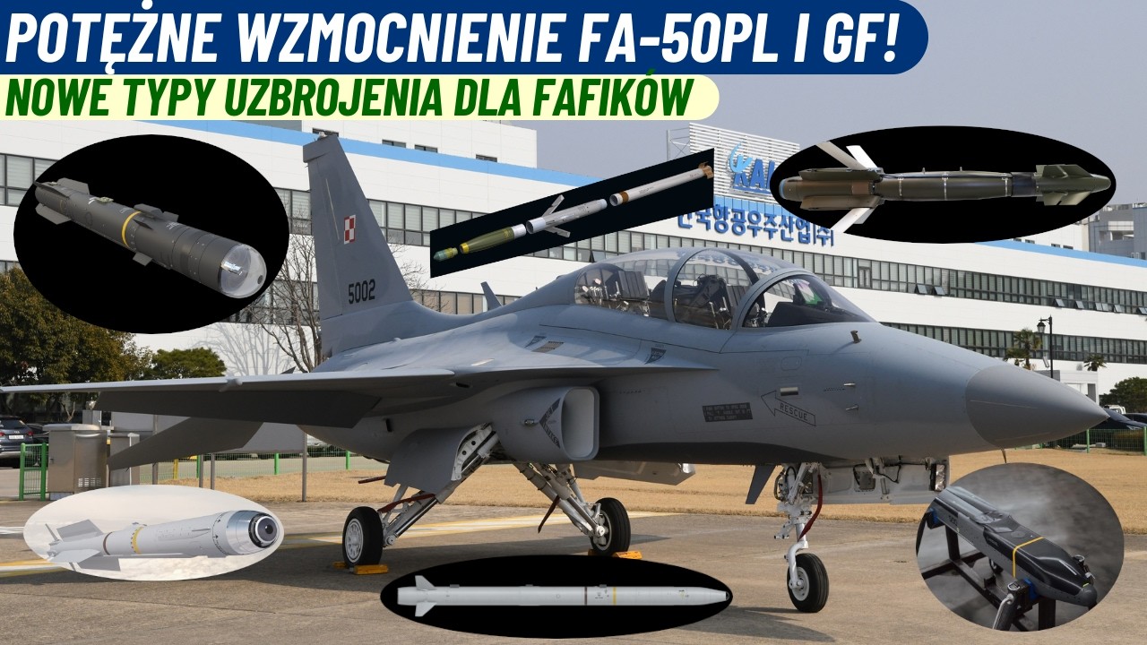Siły powietrzne szykują zakupy dla FA-50PL i GF! Nowe, polskie samoloty będą wreszcie groźne?