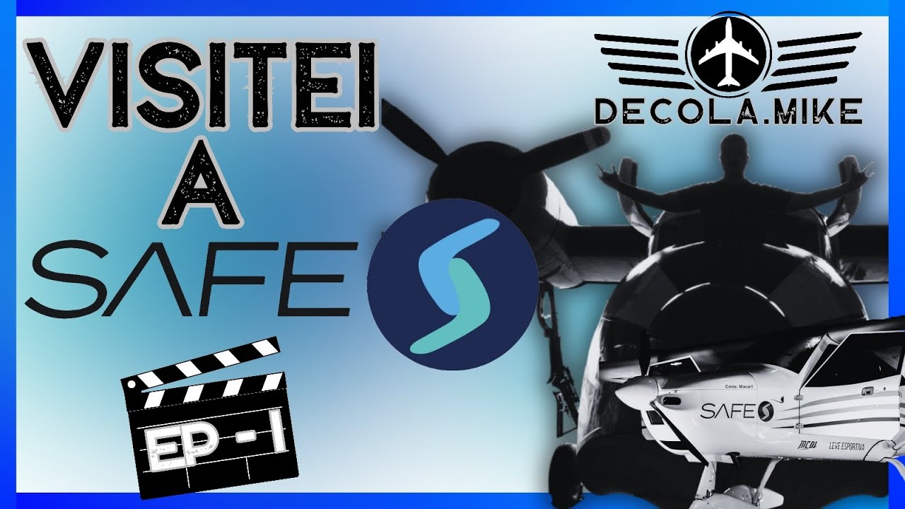 Visitei a SAFE Escola de Aviação em campinas! (SDAM)  @voesafe