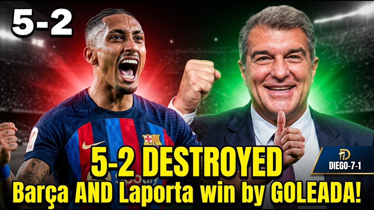 Barça out 5 past Sevilla as President Laporta puts Font in a chokehold | Newcastle is up next!