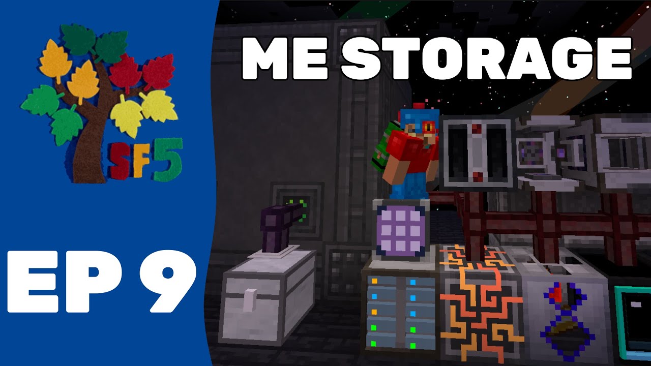 ME STORAGE 100th Video SkyFactory 5 | Episode 9
