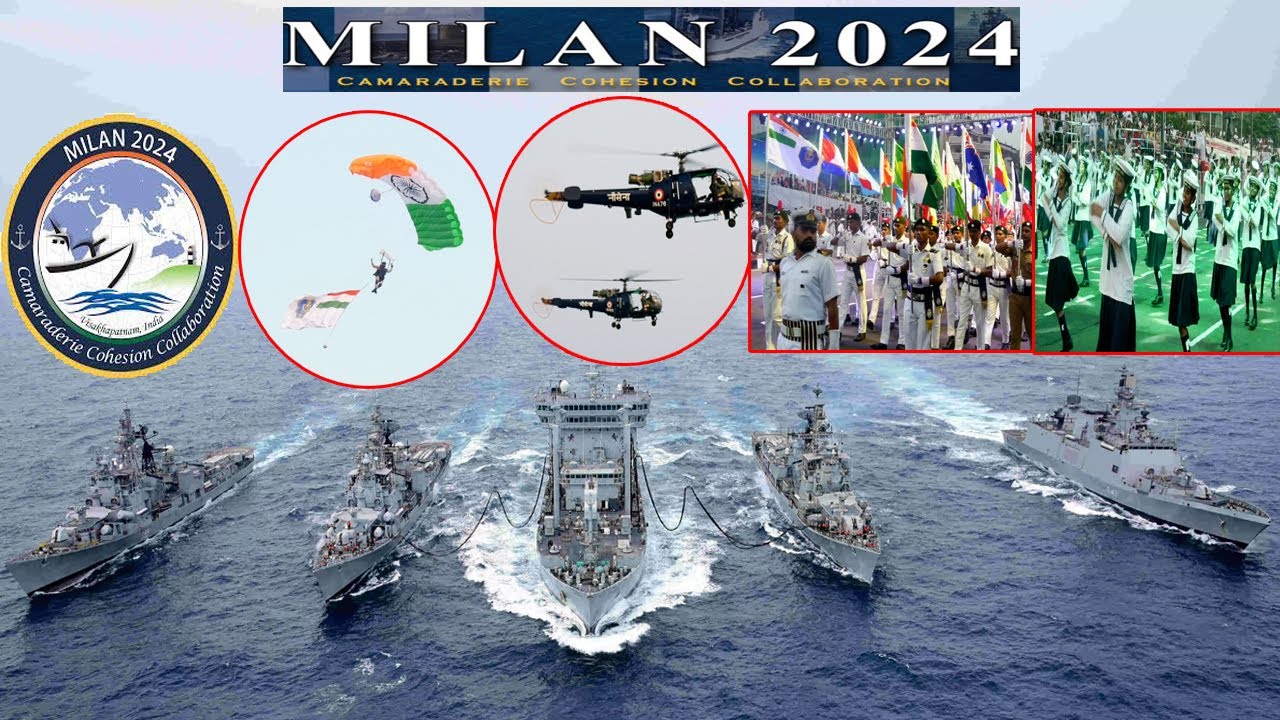 MILAN 2024 Exposes Young Officers to Rich Experiences Beach Road Visakhapatnam Vizag Vision