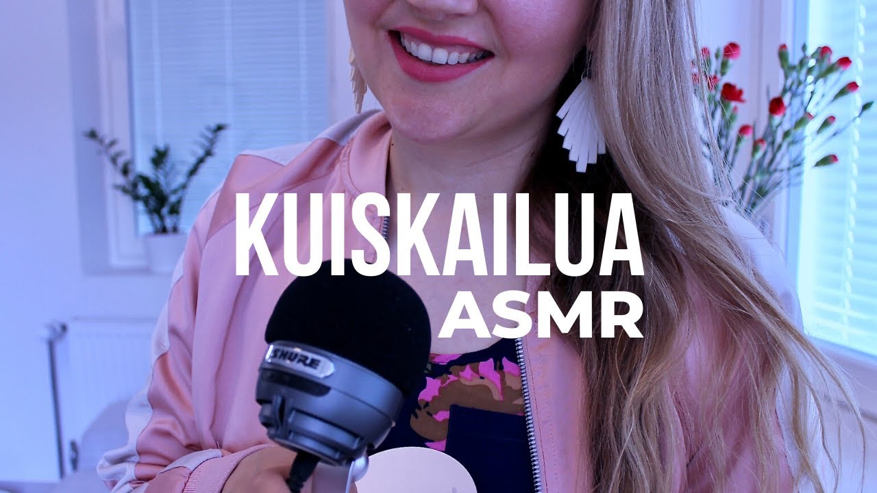 ASMR SUOMI🌸HÖPÖTTELYÄ & RAPISTELUA🌸VIDEOPUHELU ROLEPLAY osa 2 | Whispering in Finnish (LoFi)