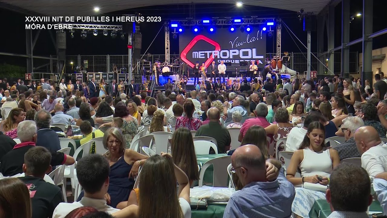 XXXVIII Nit de Pubilles i Hereus 2023 a Móra d'Ebre