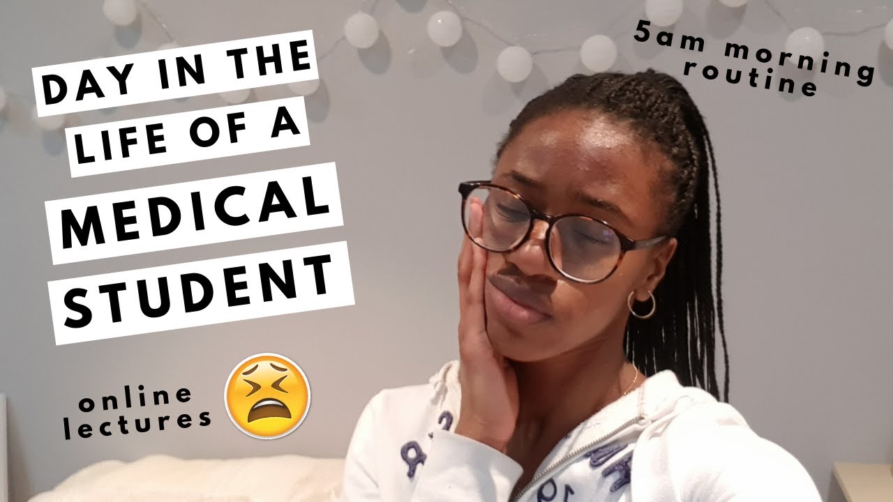 day in the life of a medical student uk! (online medical school)