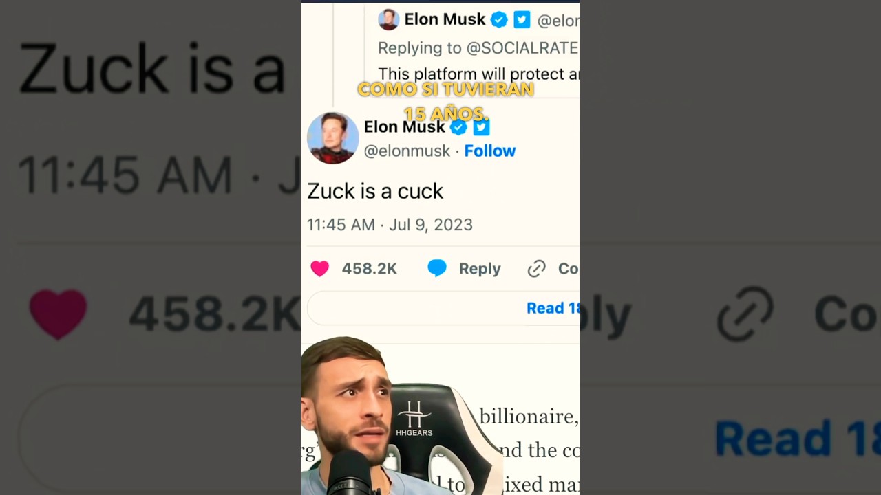 Elon Musk vs Mark Zuckerberg 🥊 Otra red Social o algo mas 