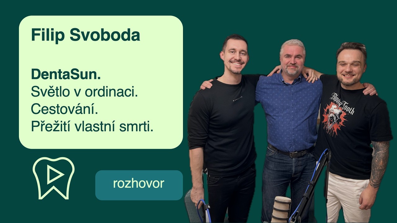 Světlo v ordinaci, cestování, přežití vlastní smrti. To je Filip Svoboda.