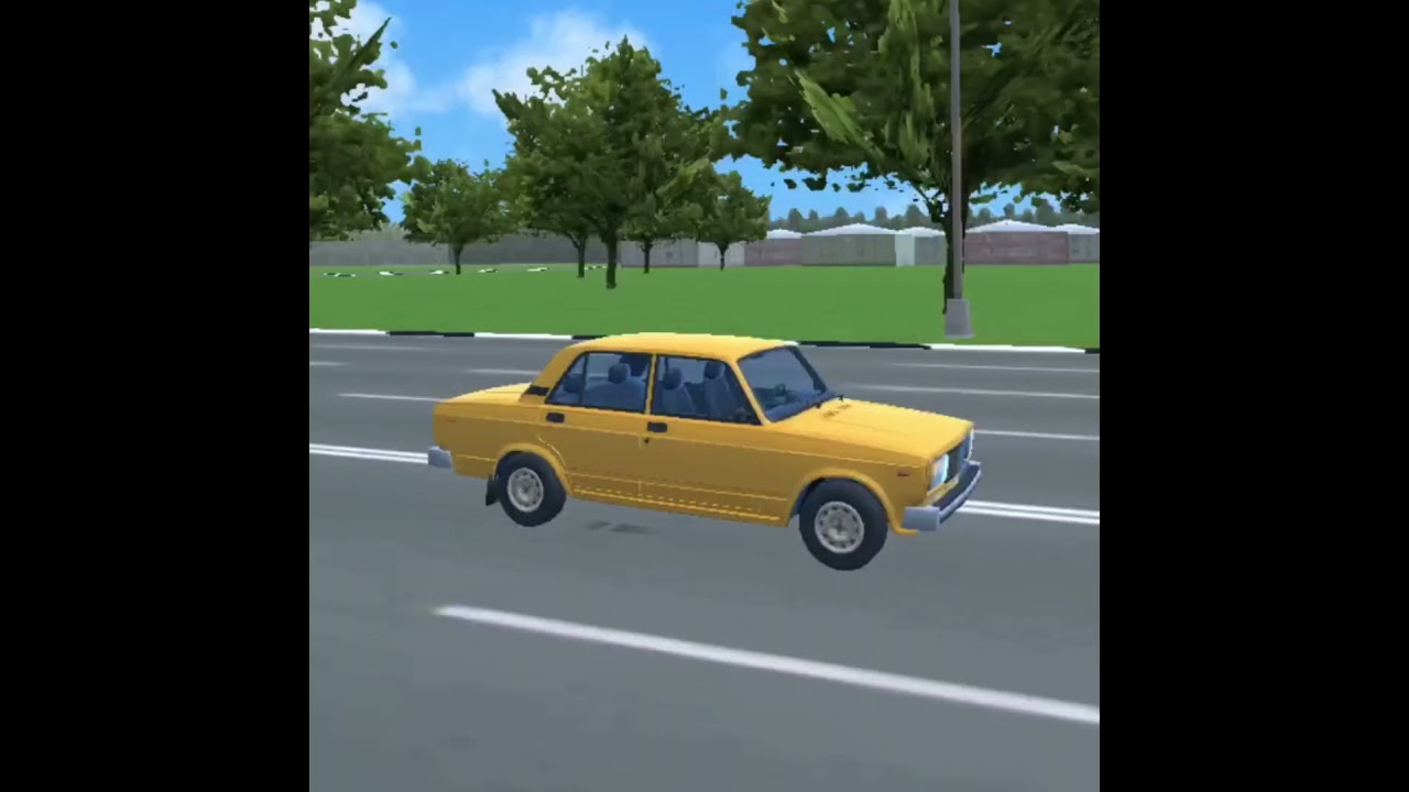 Car before and after [Russian car crash simulator] #mggamerz #trending