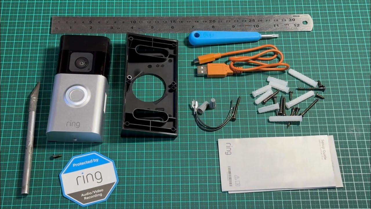 Ring Battery Doorbell Plus Unboxing