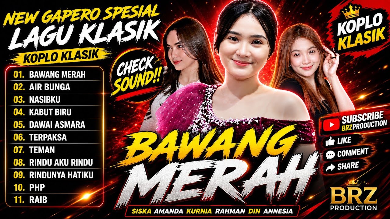 Bawang Merah Din Annesia | Full Album Dangdut Koplo New Gapero – Spesial Lagu Klasik Terpopuler 2025