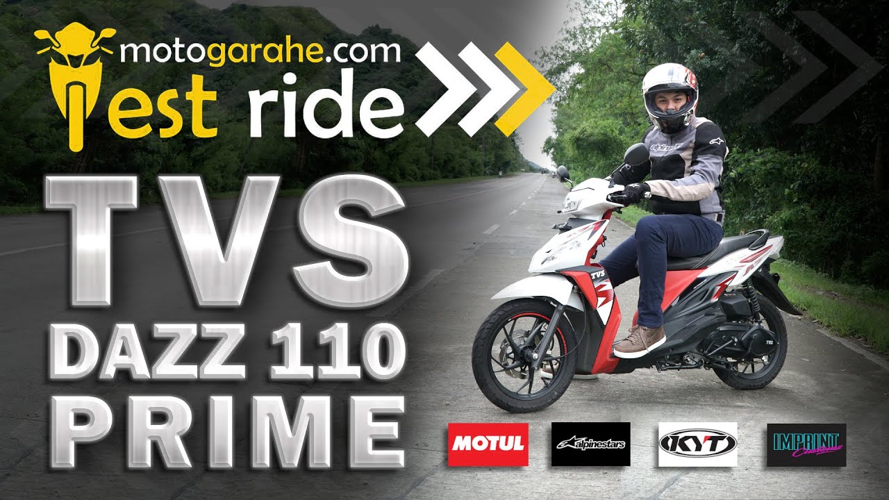 TVS DAZZ 110 PRIME- motogarahe.com's Test Ride