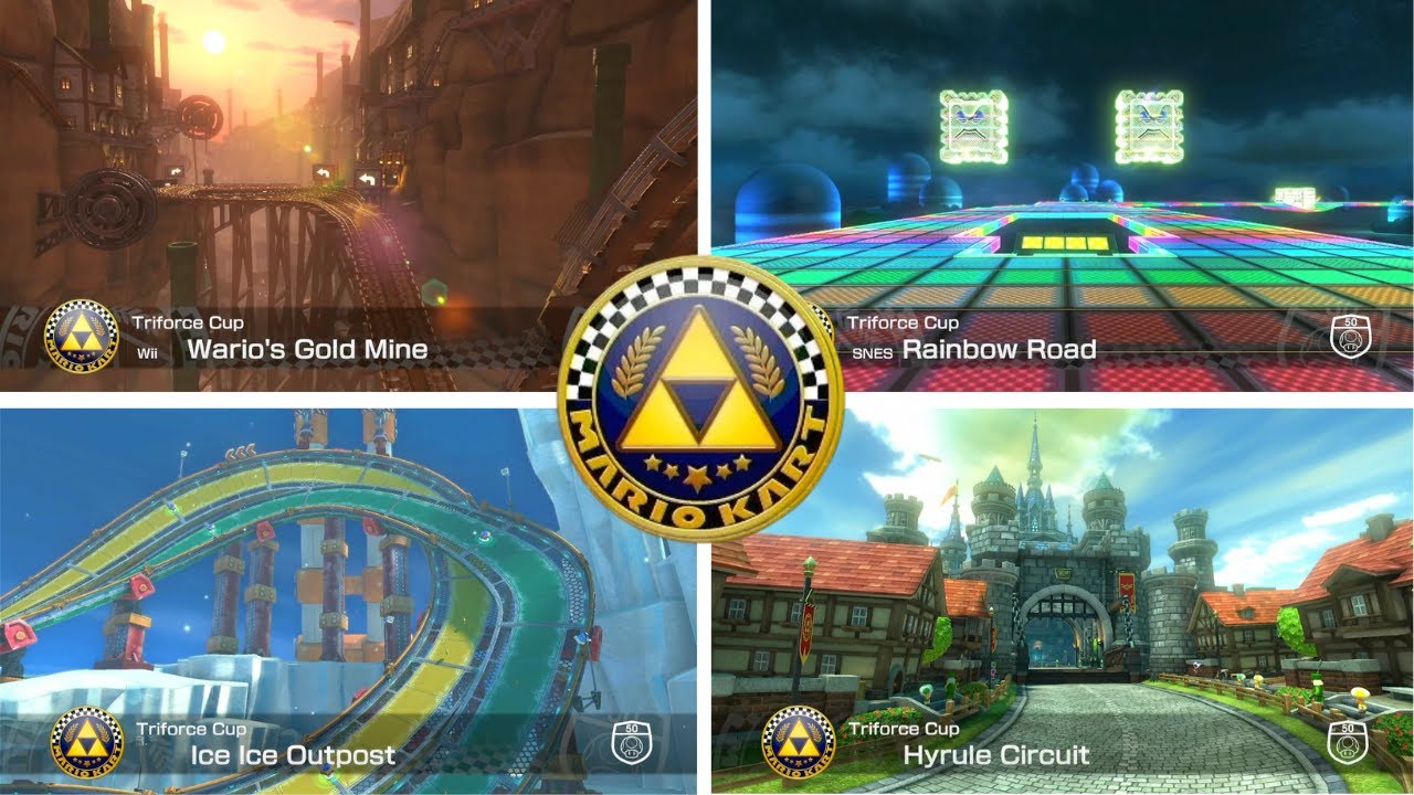 Mario Kart 8 Deluxe - Triforce Cup - Lakitu